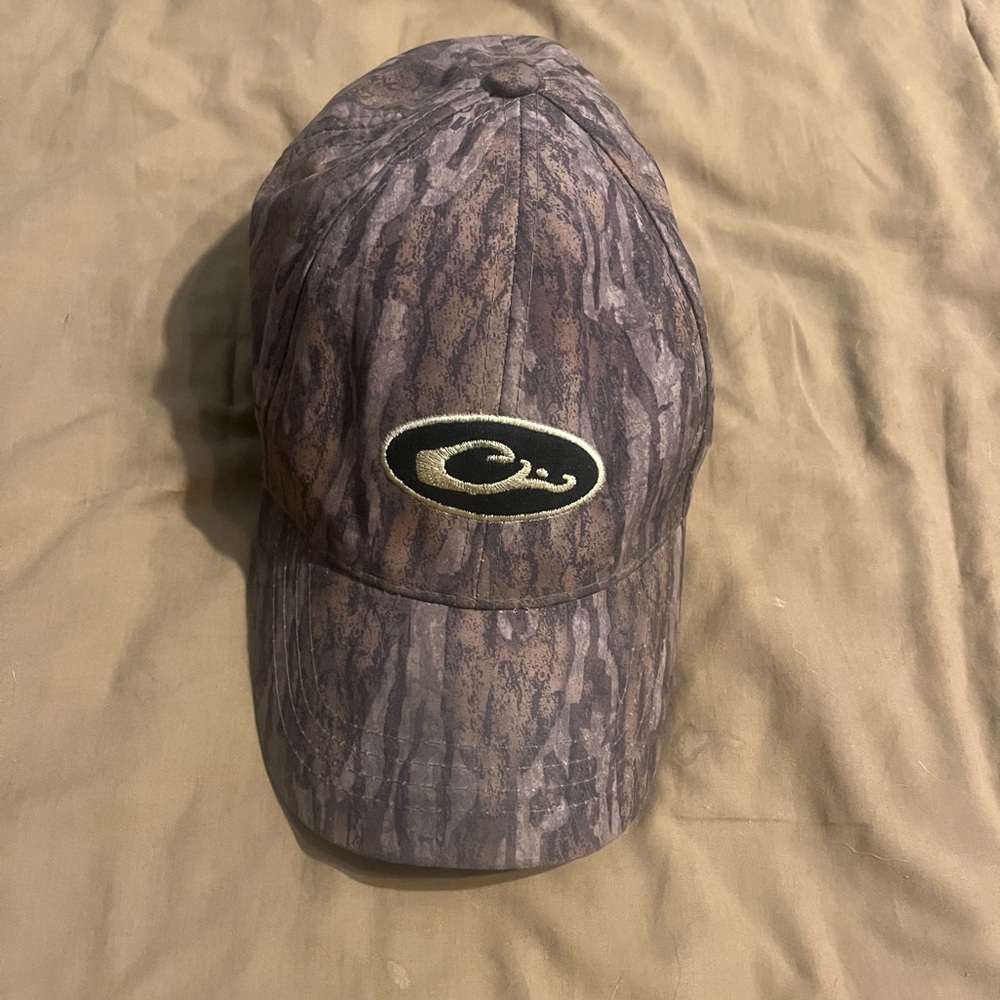 Drake water resistant hat mossy oak bottomland
